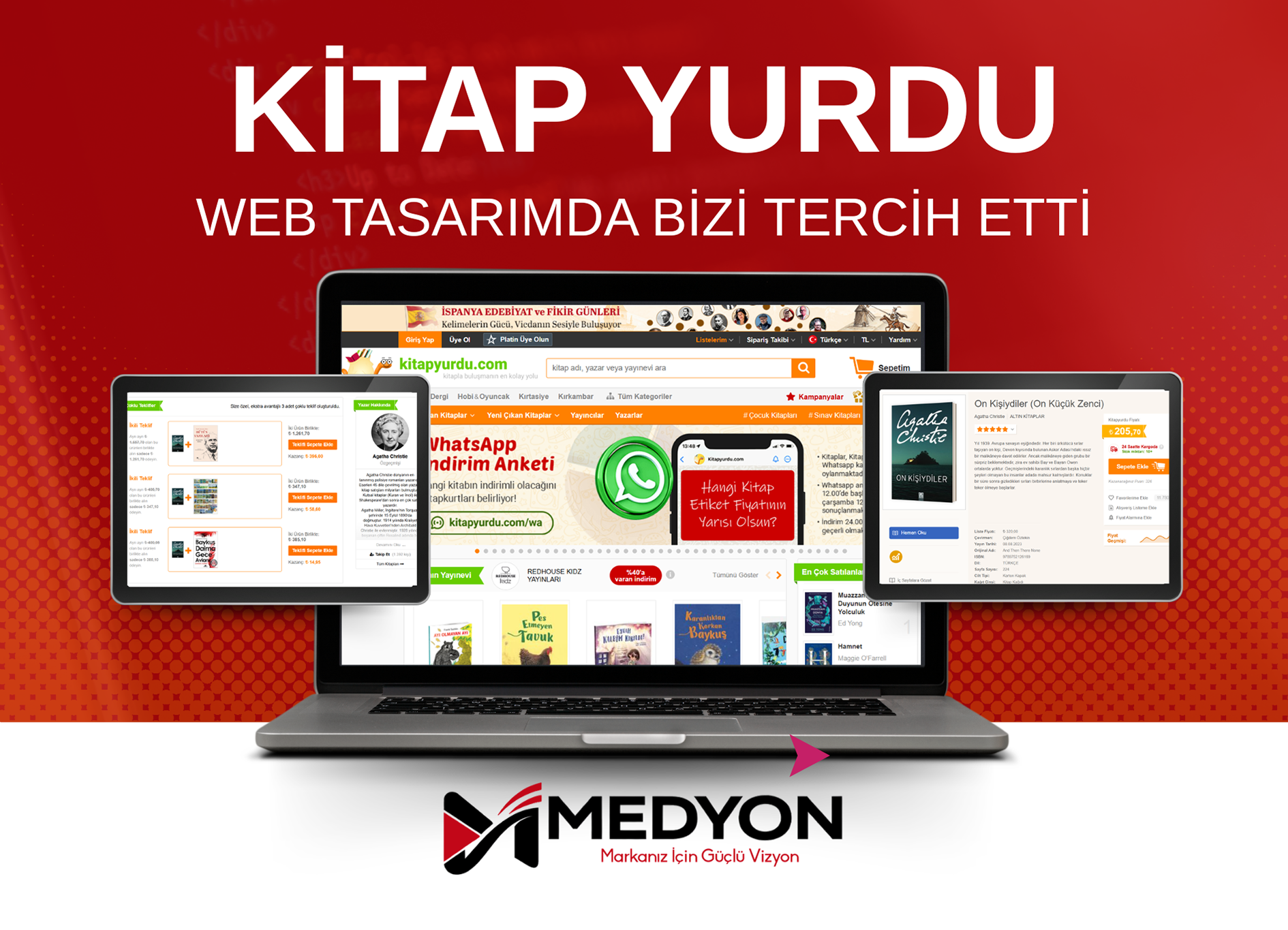KitapYurdu Web Tasarım Projesi